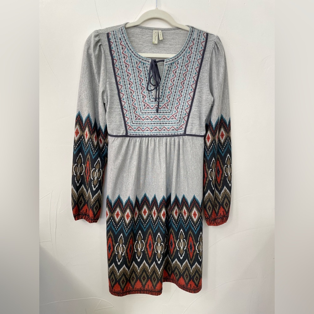Southwestern Midi Length Dress
